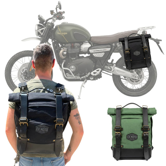 Borsa moto trasformabile in Zaino EX MOTO URBAN CLASSIC 2.0
