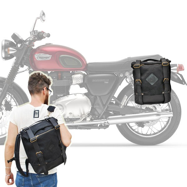 Borsa moto trasformabile in Zaino EX MOTO URBAN CLASSIC 14 lt.